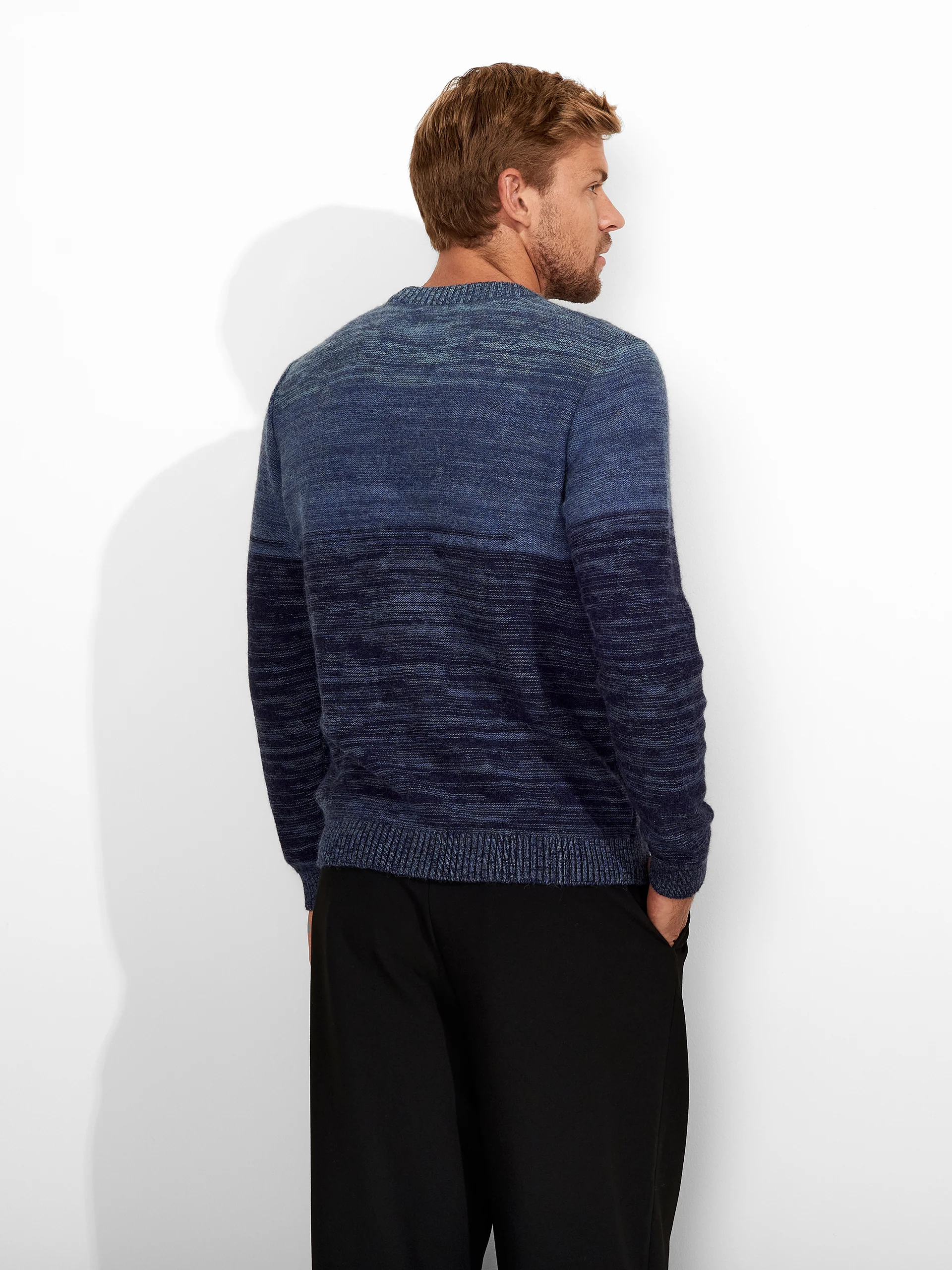 Zodiac Sweater Baby Alpaca Color Blue - Image 3